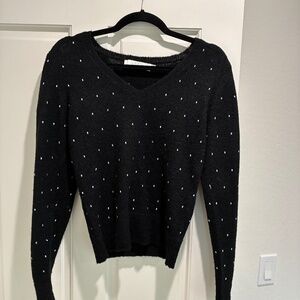 Sparkle holiday sweater, XS